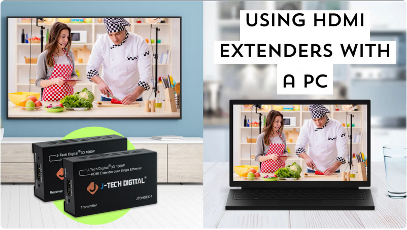 No Signal After Using an HDMI Extender with PC as a Source