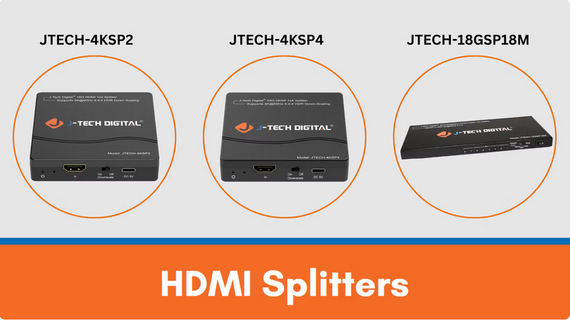 Multi-Resolution (MRO) HDMI Splitters