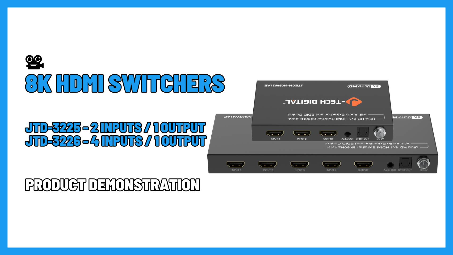 Best 8K 60Hz | 4K 120Hz HDMI Switchers | Product Video