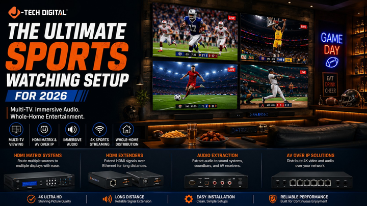 The Ultimate Sports Watching Setup for 2026