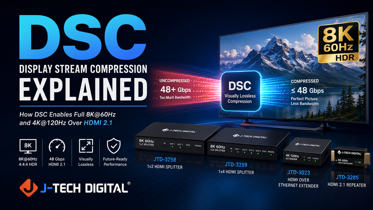 What is DSC (Display Stream Compression)?