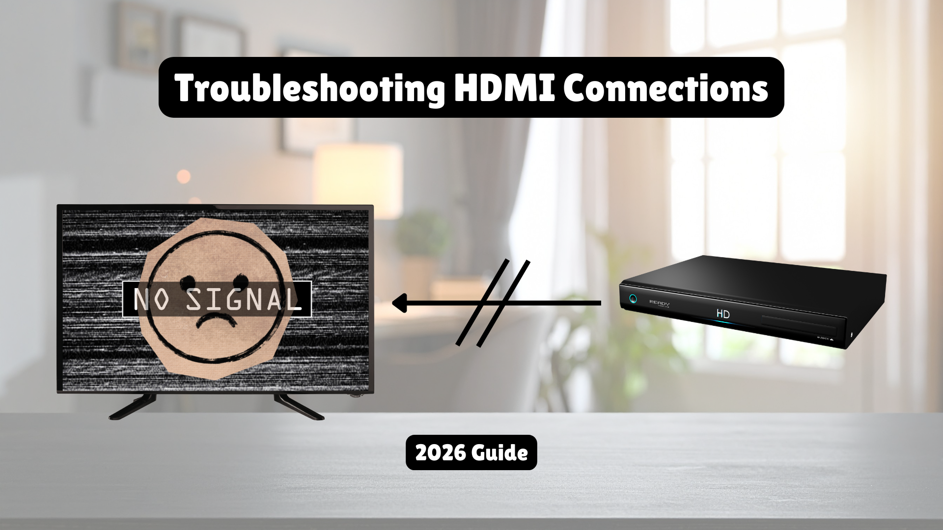 How to Troubleshoot HDMI Connection Issues (2026 Home Guide)