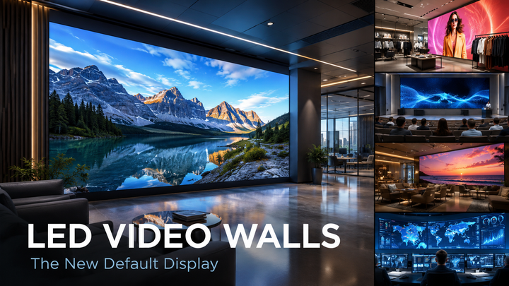 LED Video Walls Are Becoming the New Default Display