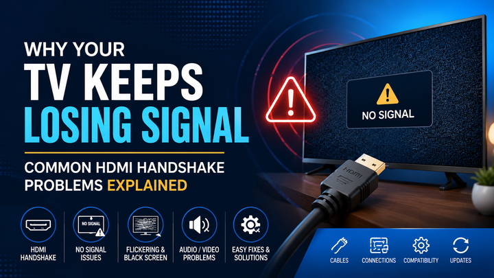 Why Your TV Keeps Losing Signal: Common HDMI Handshake Problems Explained