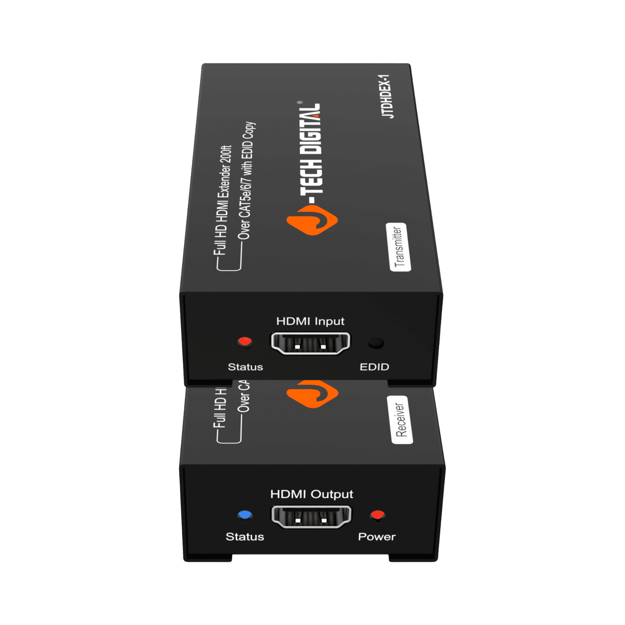 HDMI Extender Over Cat6 | 1080P 60Hz, 200ft HDMI Extender Over Cat6 | 1080P 60Hz, 200ft