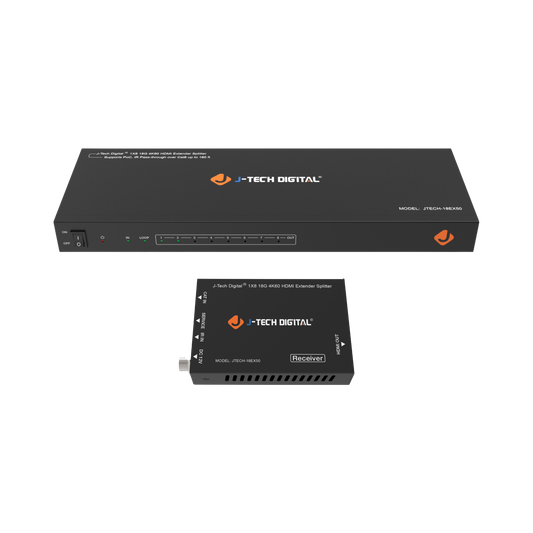 jtd-190 1x8 hdmi splitter 4k 60hz