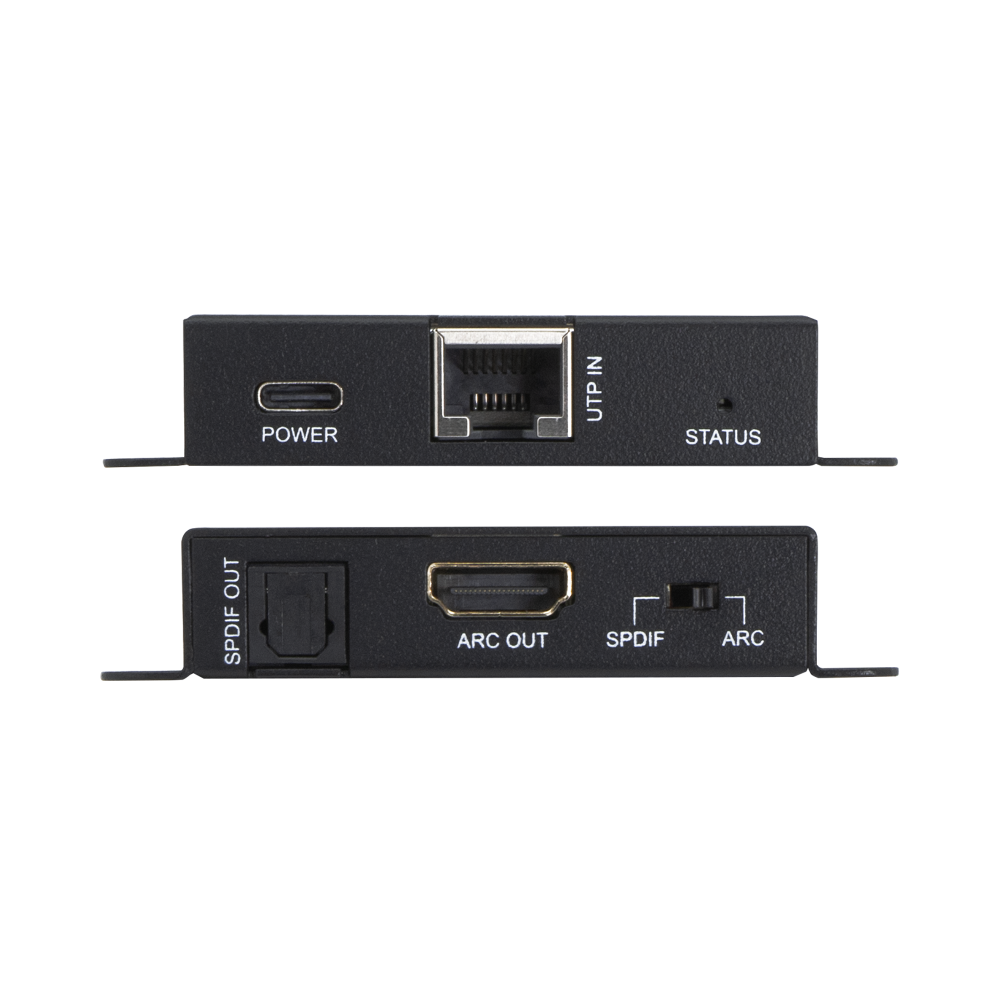 HDMI-ARC & SPDIF Optical Audio Extender – Extends Audio up to 492ft via CAT5e/6, Easy Setup with USB Power, Supports DTS/Dolby Digital, CEC Pass-Through