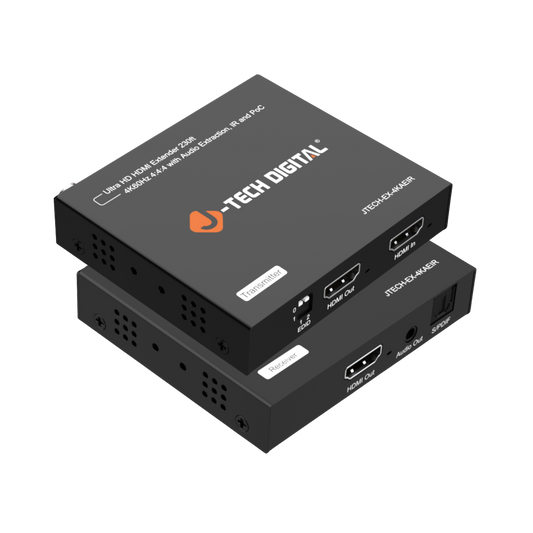 jtd-3139 hdmi extender 230ft with audio extraction