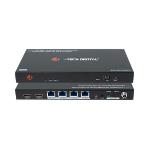 4K 60Hz 1x4 HDMI Extender Splitter Over Cat5e/6/7 | JTECH-14EX60-AE