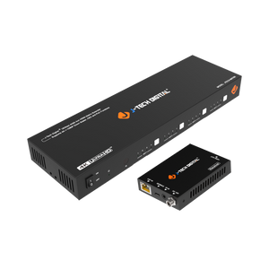 4K 60Hz 4x4 HDMI Matrix Extender Over Ethernet (130ft.) | JTECH-MXT60