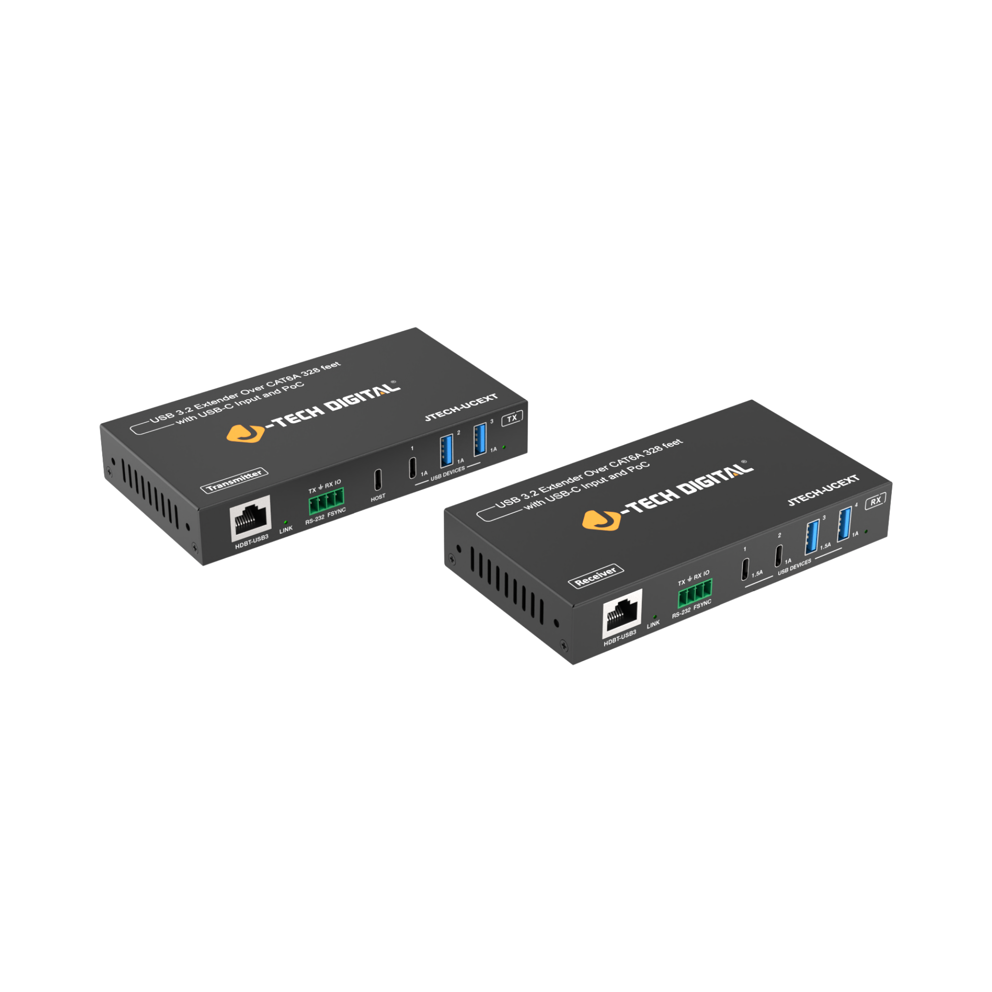 jtd-3263 usb 3.2 extender over single cat6 ethernet