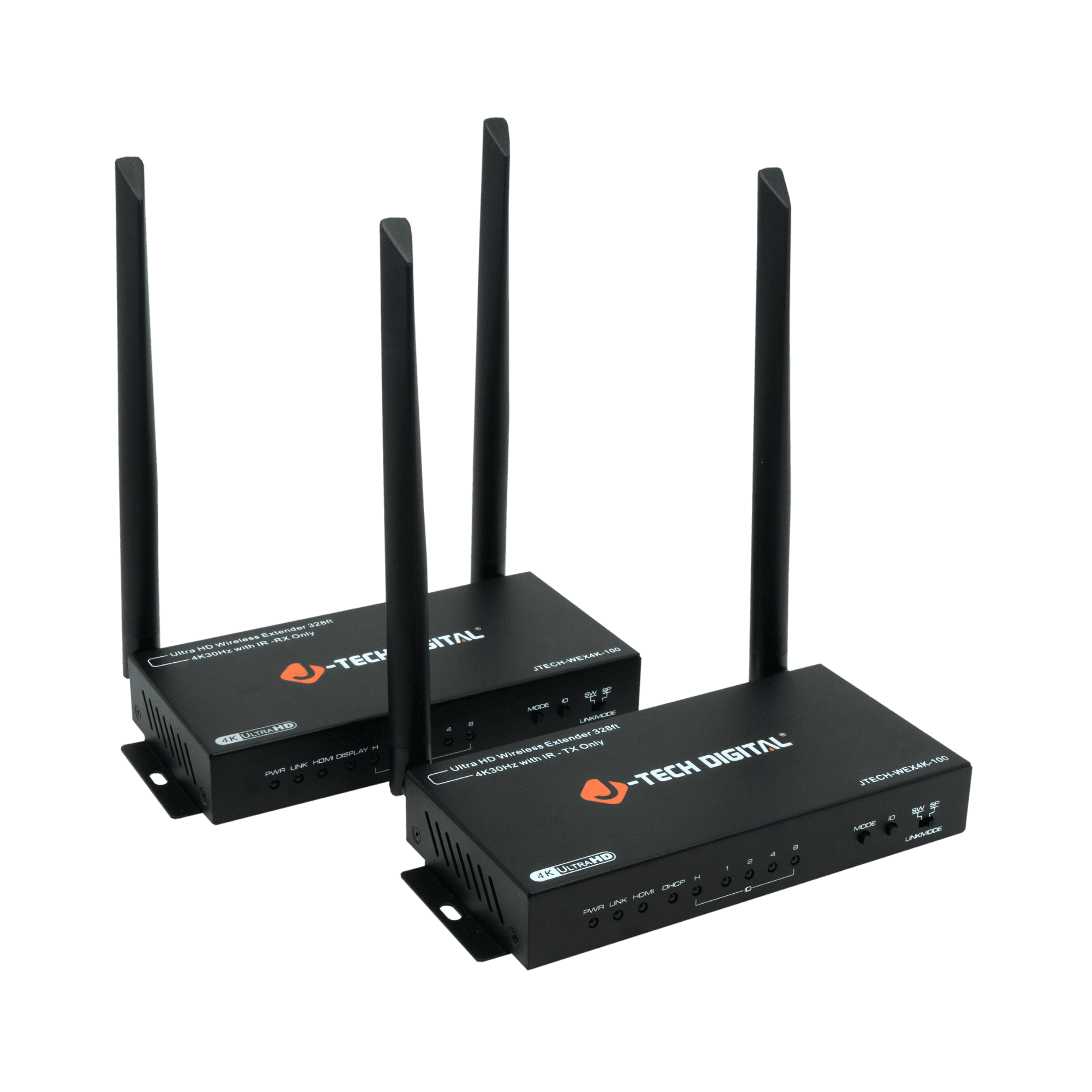 Wireless HDMI Extender 4K 30Hz | 328ft Splitter/Switch
