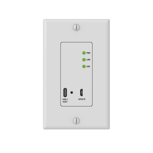 jtd-3307 wallplate transmitter front view