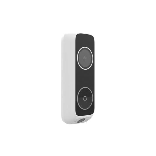 zt-571 dual-lens smart video doorbell side angle