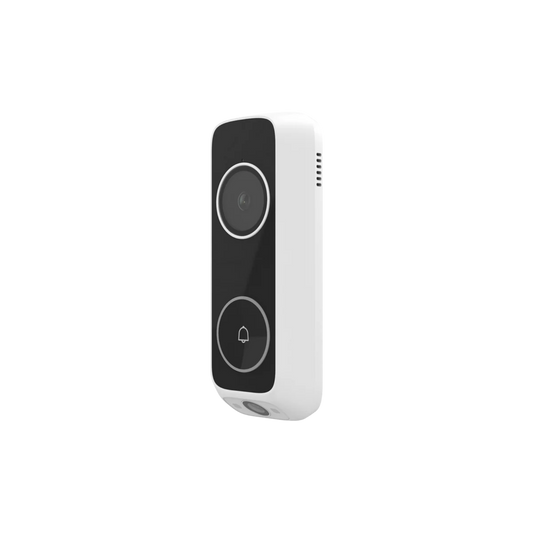 zt-571 dual-lens smart video doorbell side view angle