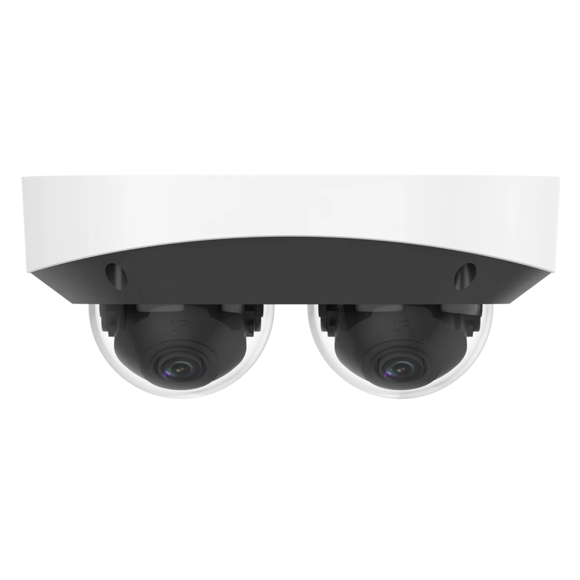 zt-573 dual-channel non-splicing multiview dome camera side view