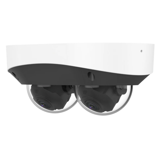 zt-573 dual-channel non-splicing multiview dome camera front view