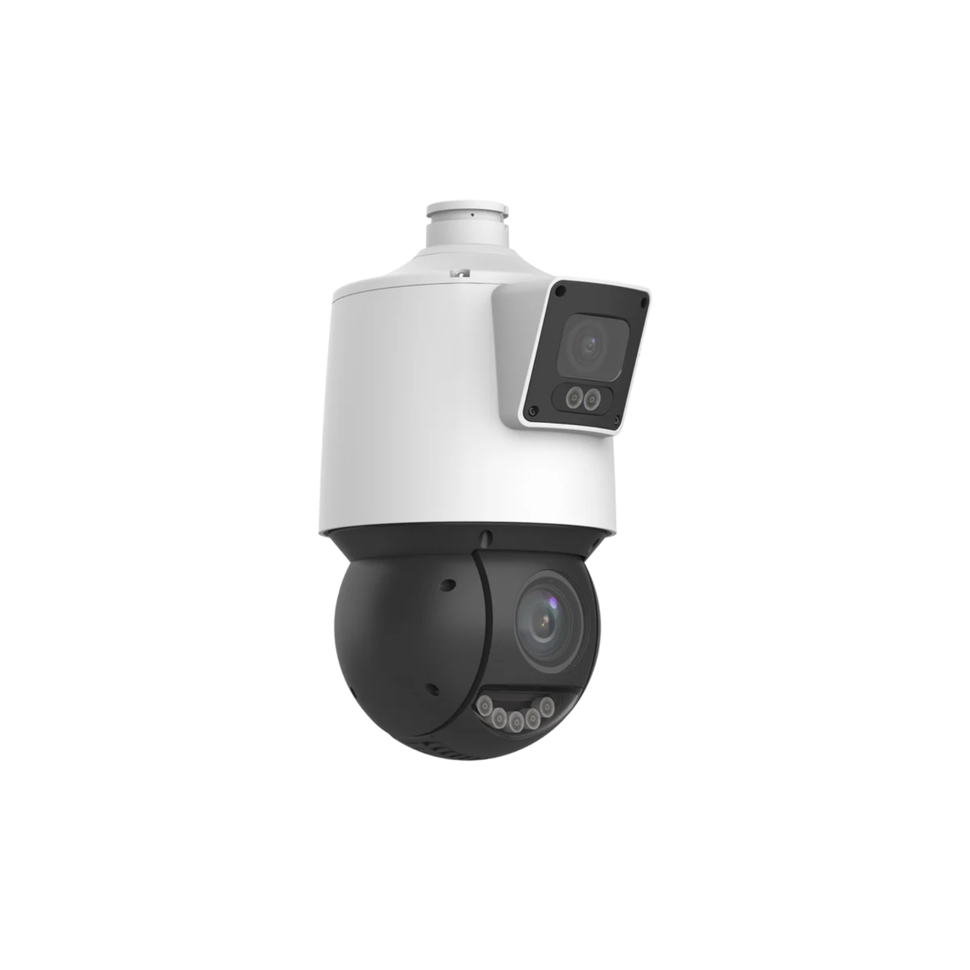 zt-574 dual-lens network PTZ camera side angle