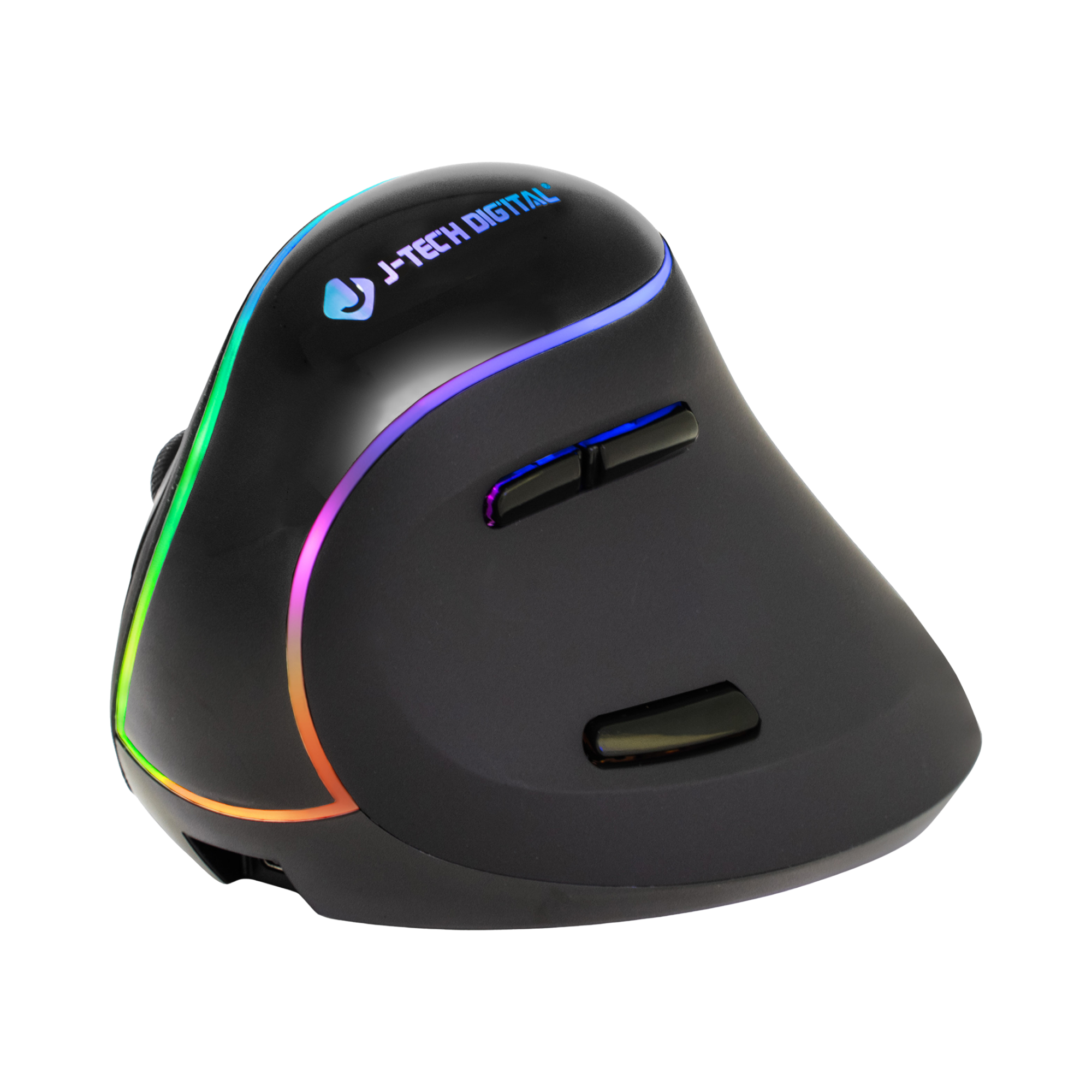 jtd-582 wired vertical ergonomic mouse without palm rest