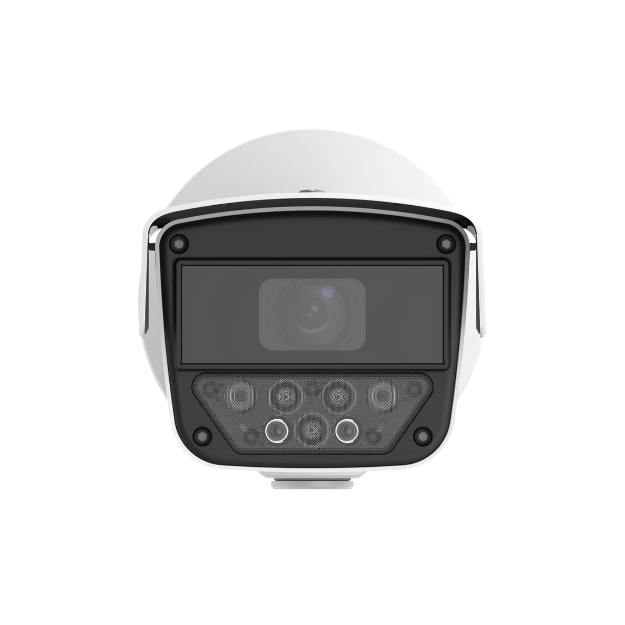 zt-586 4MP Starlight LPR bullet camera front lens view