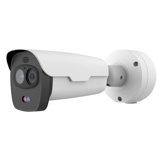 zt-592 dual-spectrum thermal network bullet camera side angle view