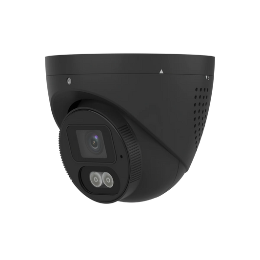 zt-600 8MP intelligent light and audible warning turret camera side angle view