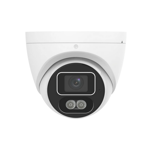zt-601 8MP intelligent light and audible warning turret camera front view