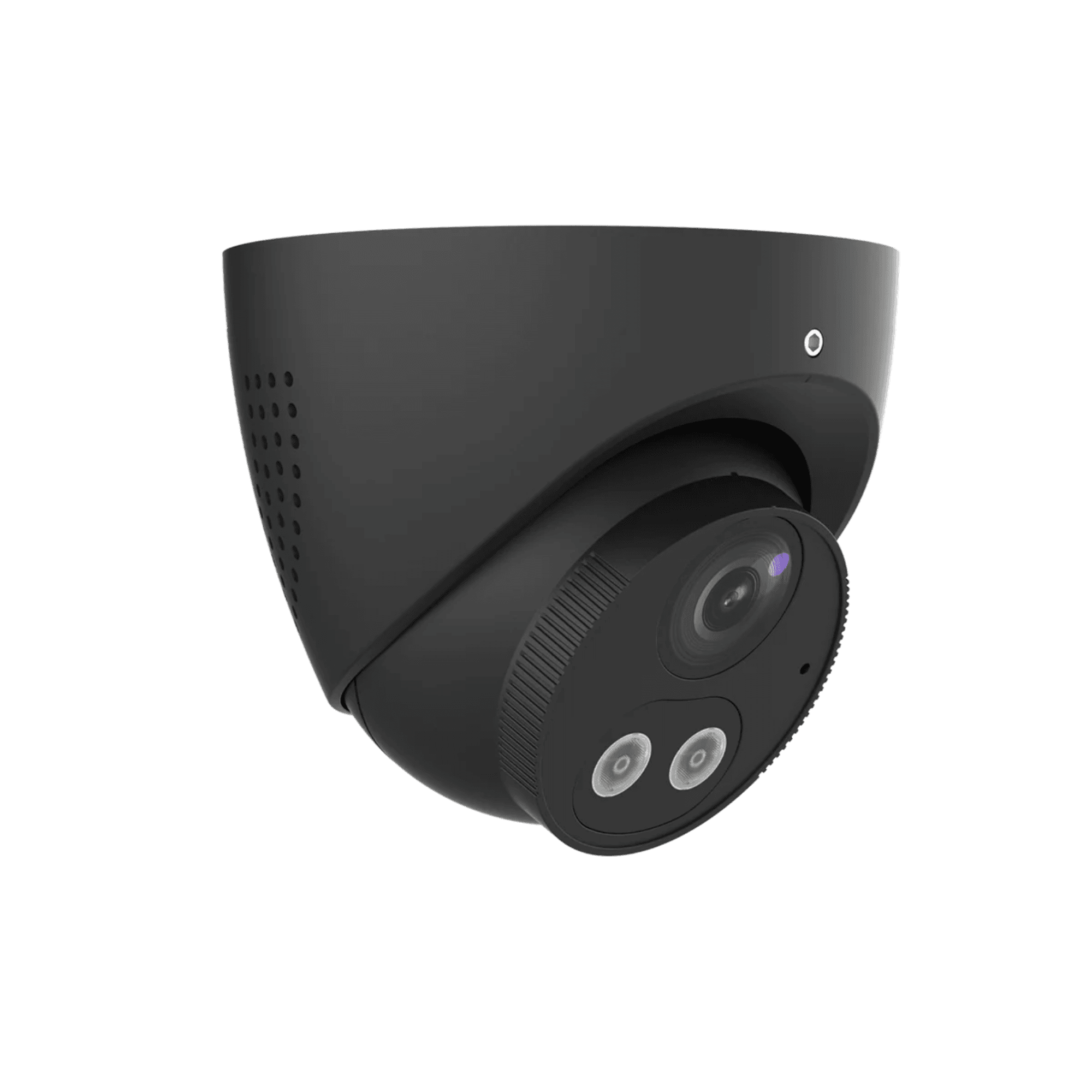 zt-603 8MP intelligent light and audible warning turret camera angle view