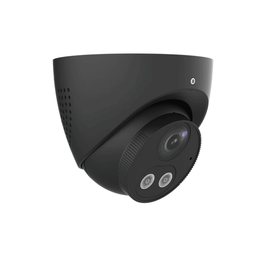 zt-603 8MP intelligent light and audible warning turret camera angle view