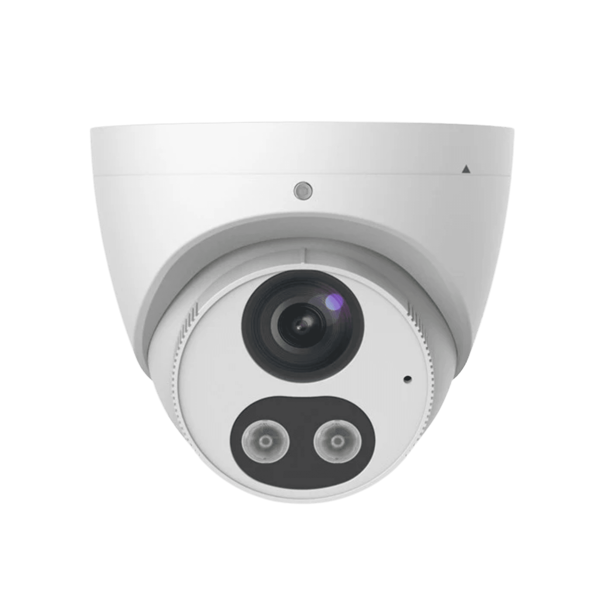 zt-604 8MP intelligent light and audible warning turret camera front view