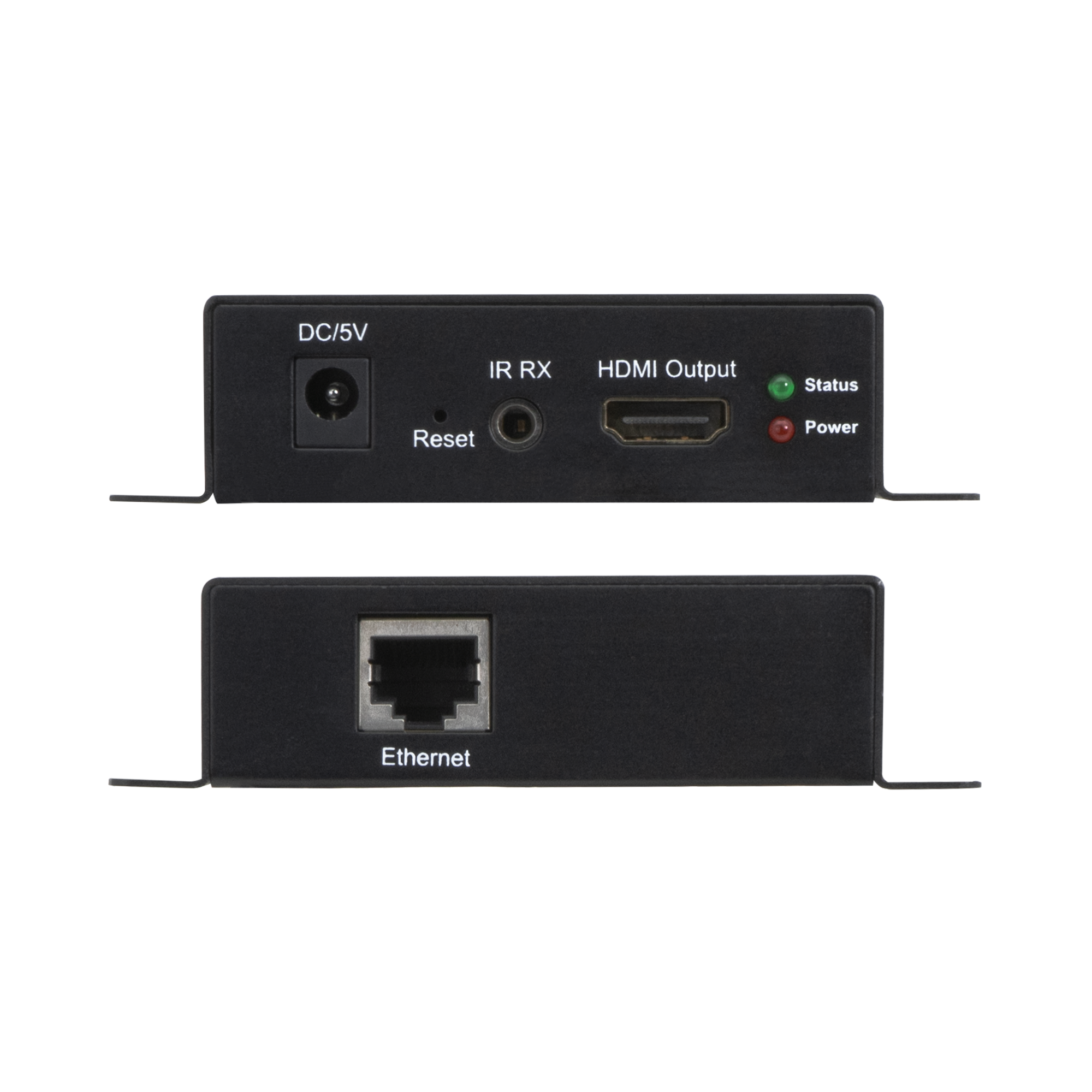 Long-Range HDMI Extender Balun – Extends HDMI Signal Up to 394ft via Ethernet, Supports 36bit/24bit Color, Lossless Quality, IR Pass-Through for Easy Setup