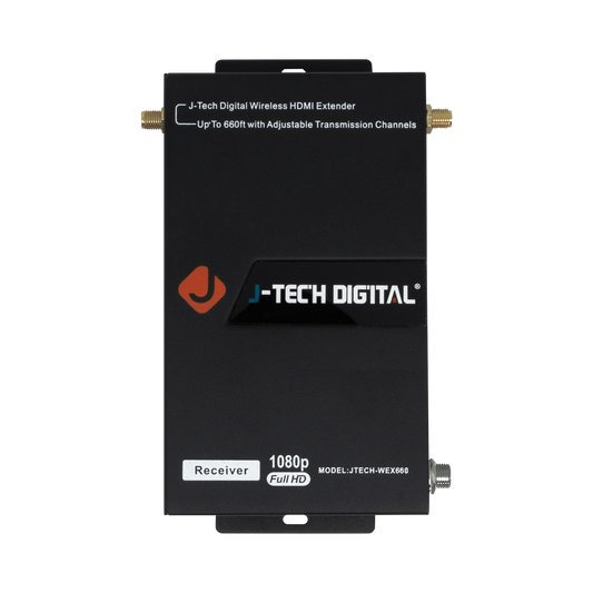 Extend HDMI up to 660ft Over 5GHz Wi-Fi