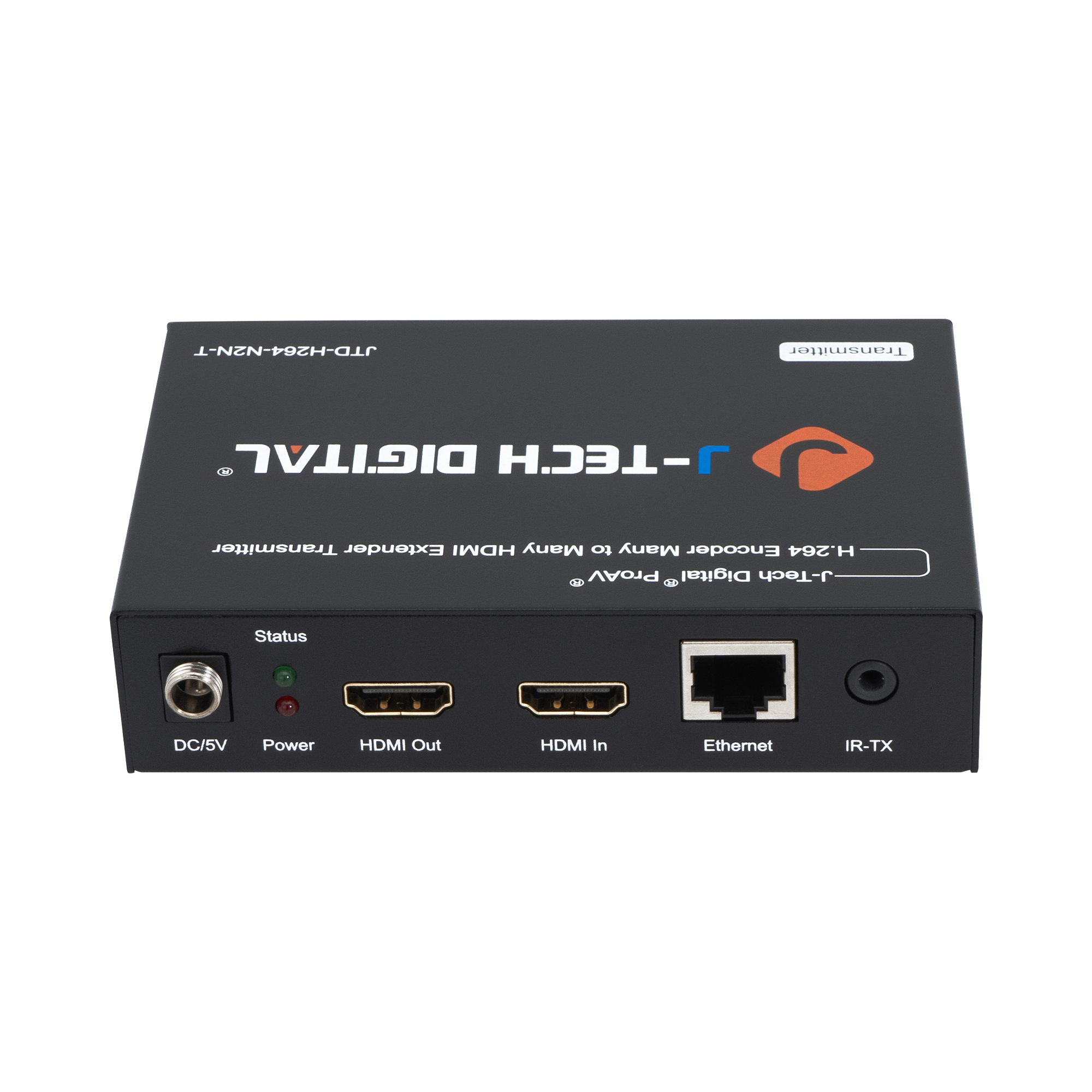 High-Performance HDMI H.264 Encoder – Extends HDMI Signal up to 400ft, Supports H.264 Compression, VLC Player Compatibility, Works with J-Tech Digital Network Switches