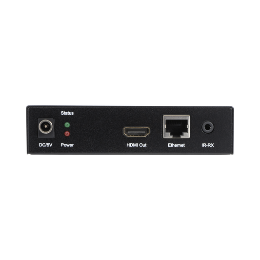 Versatile HDMI H.264 Decoder – Extends HDMI Signal Over 400ft, H.264 Compression, Multiple Setup Options, VLC Player Support, Compatible with J-Tech Digital Network Switches