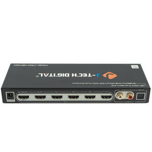 J Tech Digital 4K 60Hz 4x4 HDMI Matrix Switch with Audio De Embedding Black JTECH-4KM44A - Best Buy J Tech Digital 4K 60Hz 4x4 HDMI Matrix Switch with Audio De Embedding Black JTECH-4KM44A - Best Buy