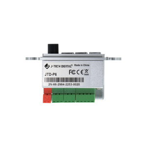 6-Button AV Control Panel Wall Plate with PoE and RS232 | JTECH-P6