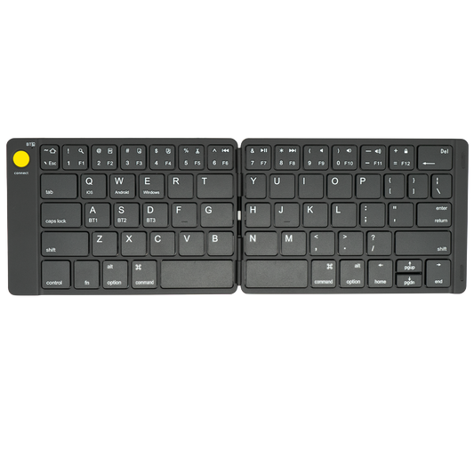 Portable Foldable Bluetooth Keyboard & 2-in-1 Wireless Mouse