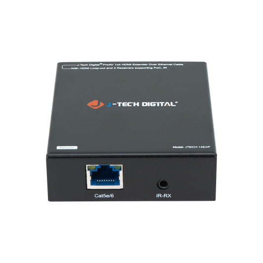 Extend HDMI signal to 4 displays with 1x4 HDMI Extender Splitter