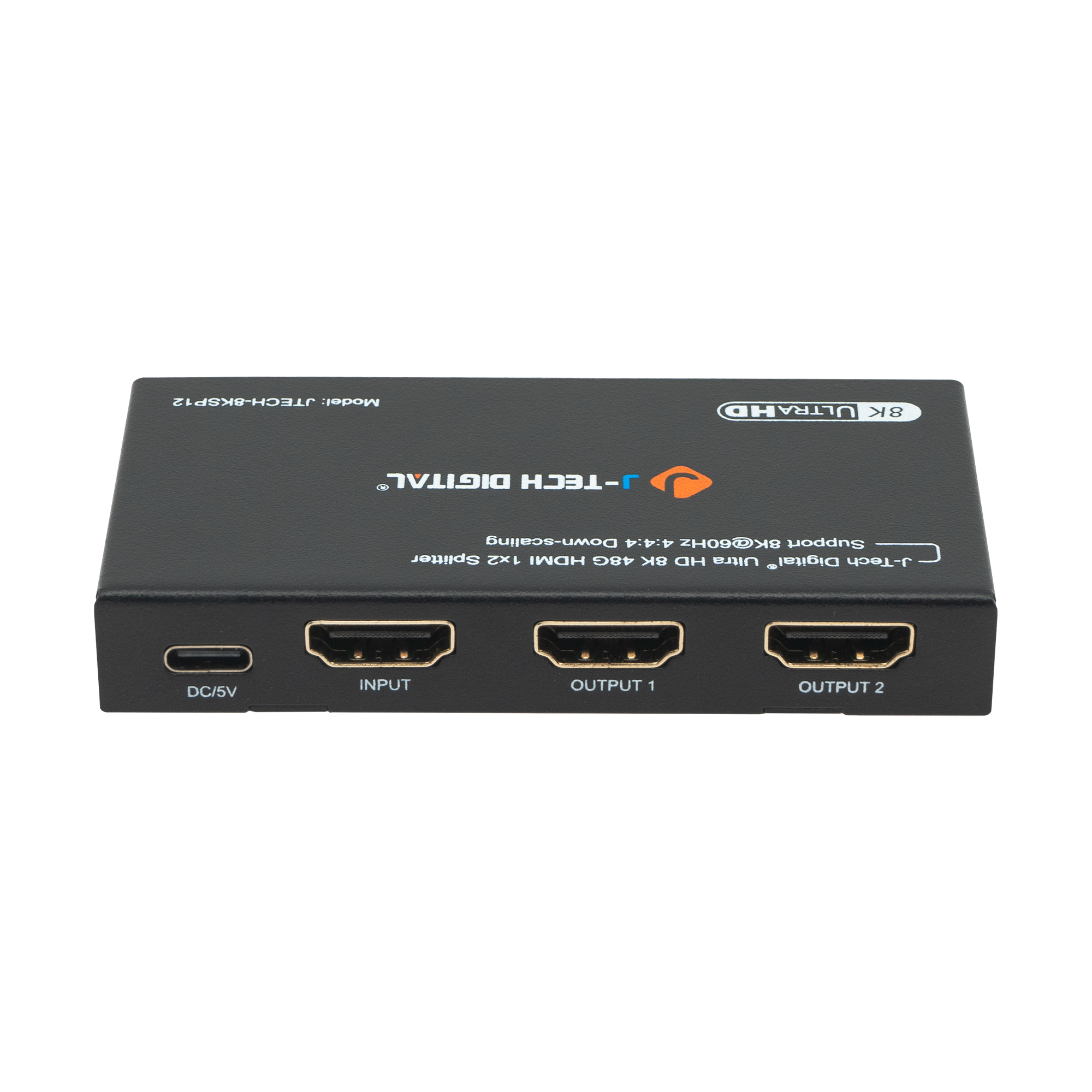 HDMI Splitter 1x2 with 8K and 4K Downscaling