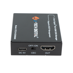 4K 60Hz HDMI EDID Emulator with HDCP Management, CEC | JTECH-EDIDM4K