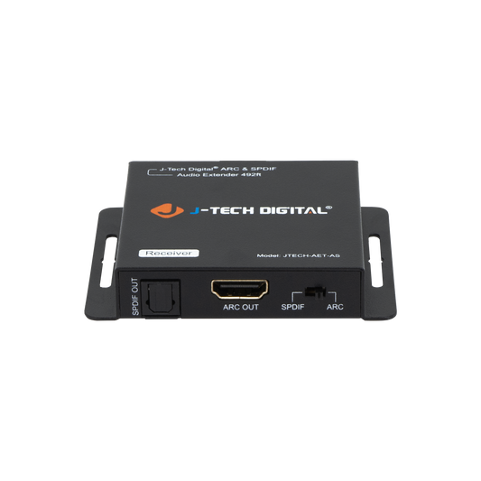 Reliable Audio Extender for HDMI-ARC & SPDIF Optical – Extends Audio Signals Up to 492ft Over CAT5e/6, CEC Pass-Through, DTS/Dolby Digital Support