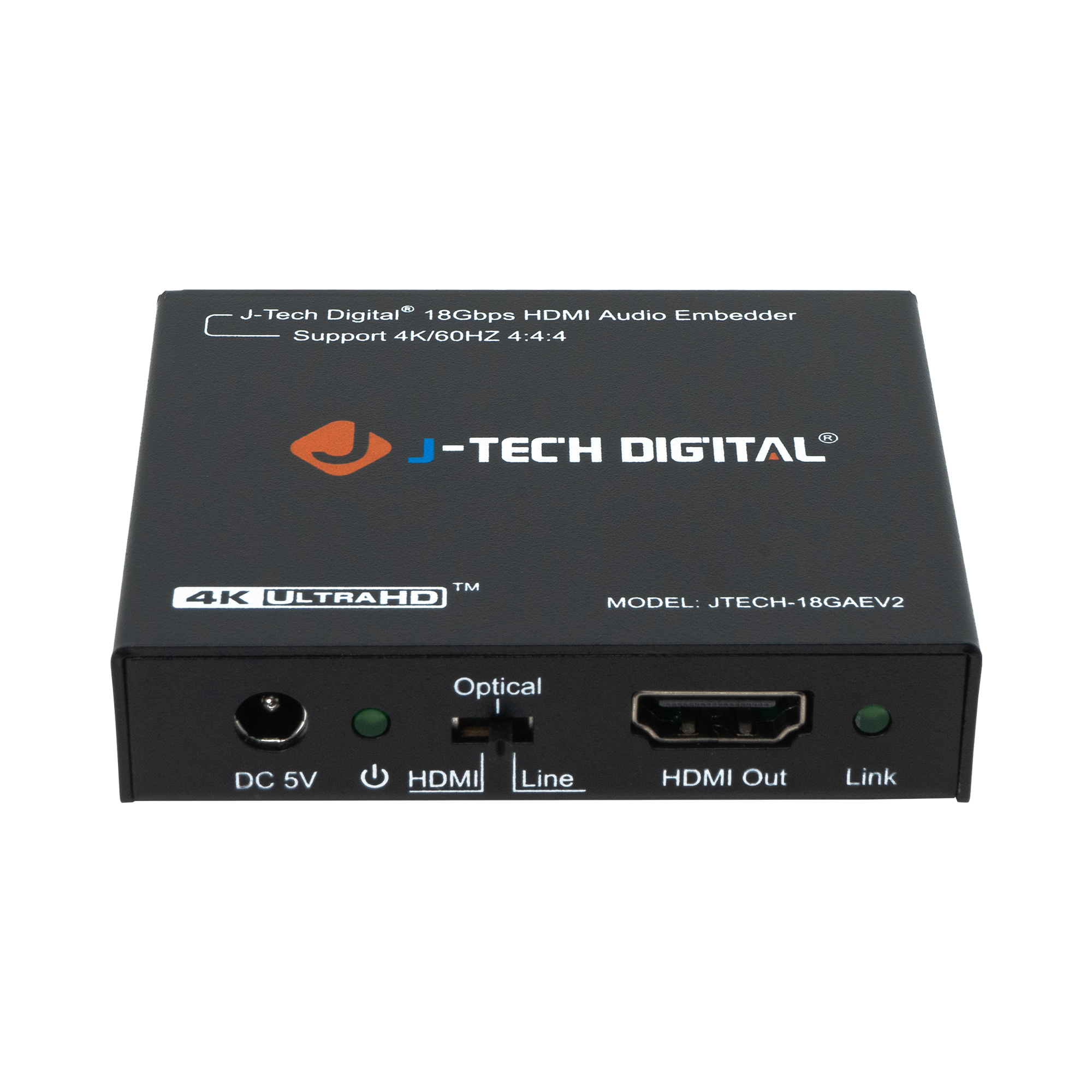 Audio embedder for HDMI with Toslink and SPDIF support