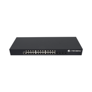 24-Port Gigabit Ethernet Switch For AV Over IP System
