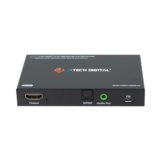 HDMI Extender Splitter with audio extraction and downscaling