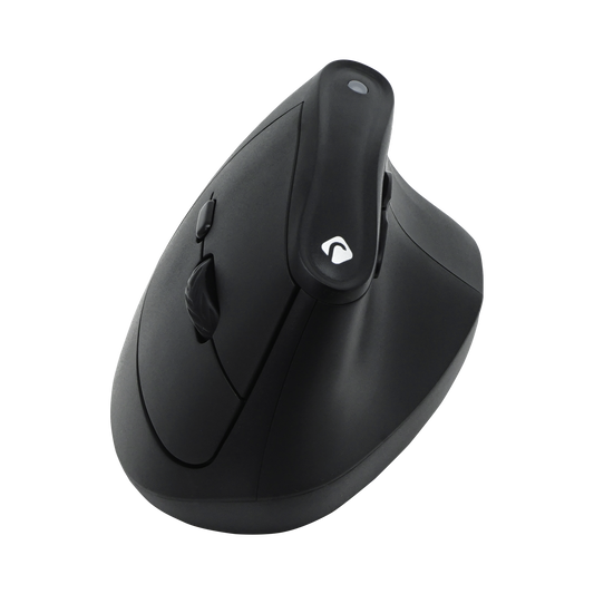 Vertical wireless ergonomic mouse with Bluetooth and 2.4G connectivity