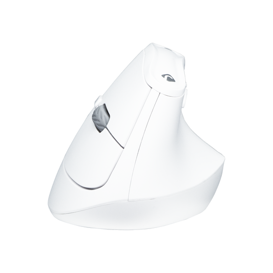 Vertical wireless ergonomic mouse with adjustable DPI for comfort and precision