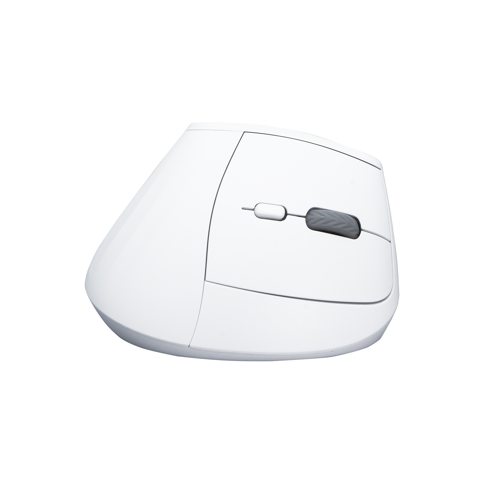 Wireless ergonomic mouse with Bluetooth and 2.4G connectivity for multi-device use