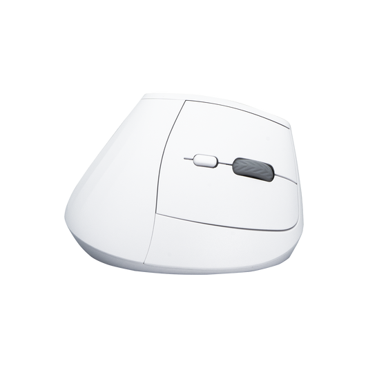 Wireless ergonomic mouse with Bluetooth and 2.4G connectivity for multi-device use