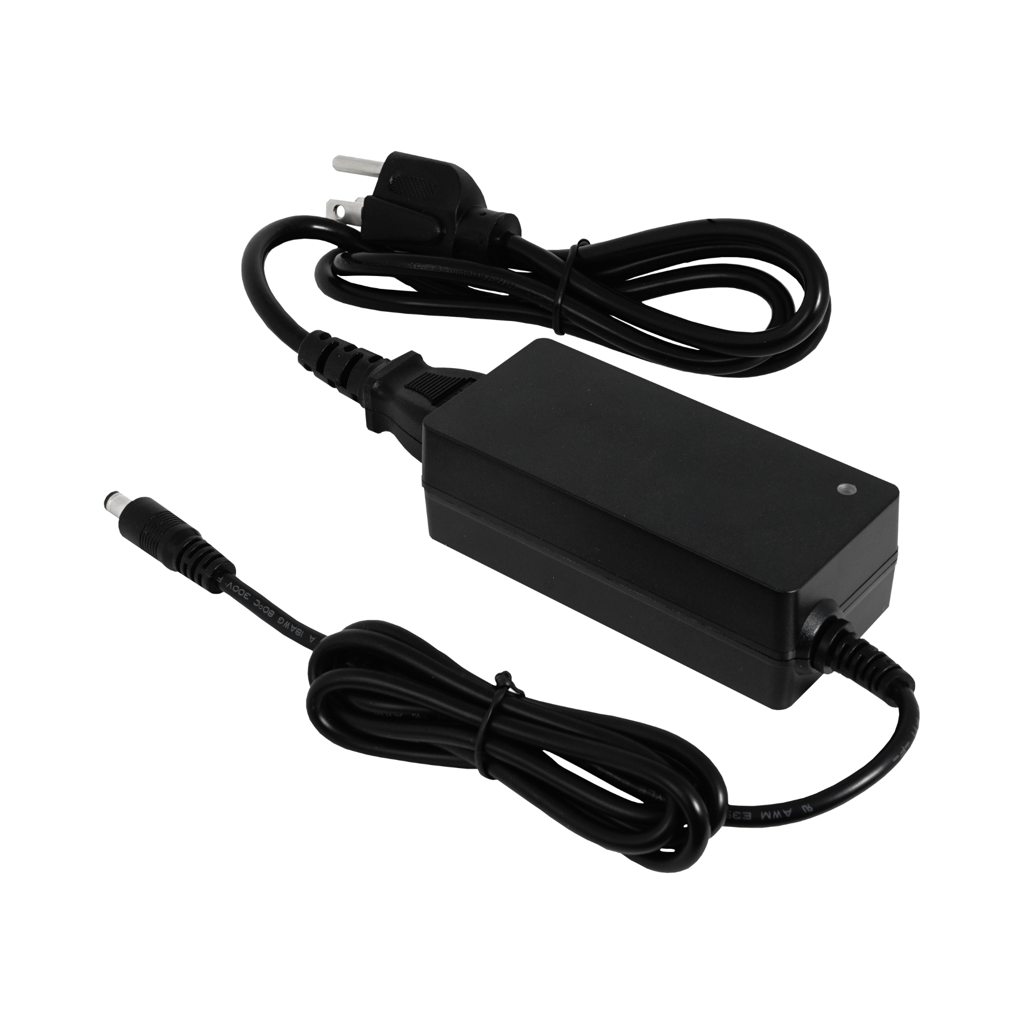12V power adapter with 5A output and 5-way splitter for multiple devices