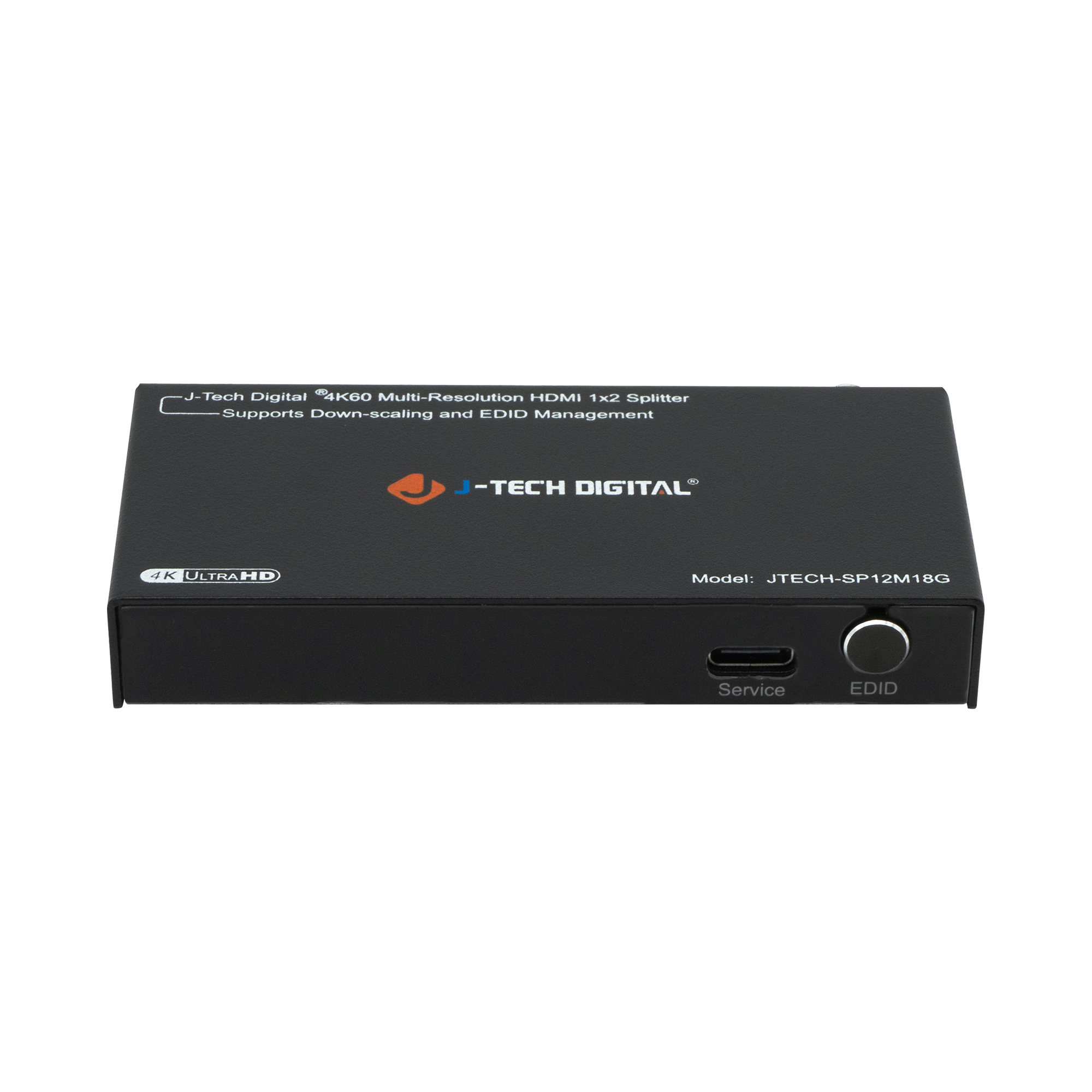 J-Tech Digital 4K 60Hz HDMI splitter with 1x2 signal distribution